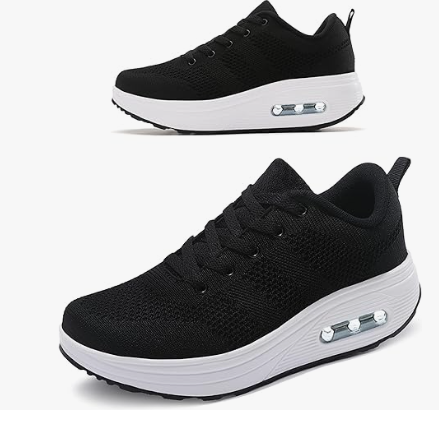 Best Shoes For Standing All Day 2024 Discover The   Ruideng Platform Sneakers Women Air Cushion 