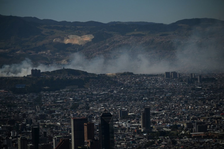 Authorities have warned of a "significant deterioration" in air quality in Bogota
