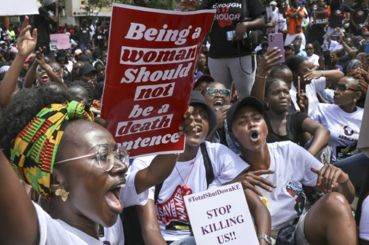 At least 16 women have been killed in Kenya this year according to media reports