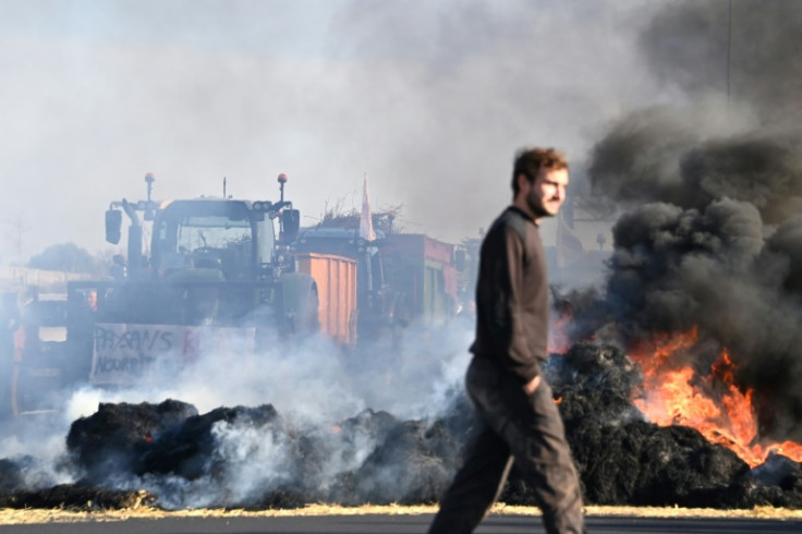 The government has been trying to keep discontent among farmers from spreading just months ahead of European Parliament elections