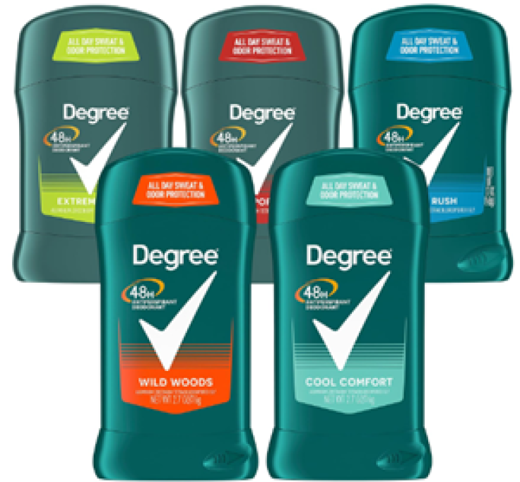 Degree Men Deodorant Invisible Solid Sticks