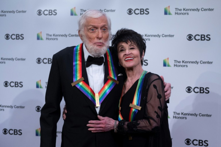 Actors Dick Van Dyke and Chita Rivera, seen here in 2021, starred together in the original Broadway production of 'Bye Bye Birdie'