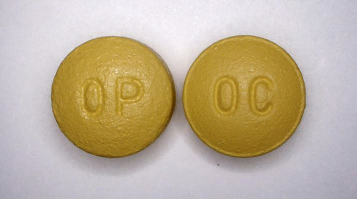This handout photo from the  US Drug Enforcement Administration (DEA) shows 40 mg pills of OxyContin
