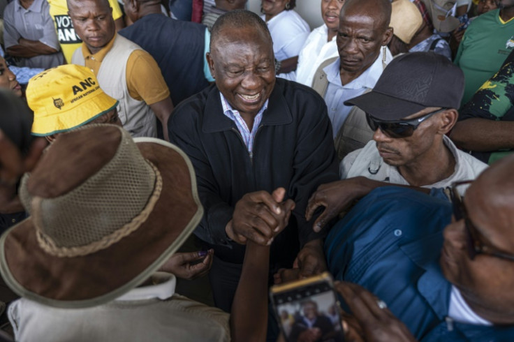 Turnout at voter registration centres was low on the last weekend they are open before South Africa's general election later this year, but President Cyril Ramaphosa still draws crowds in his ANC party's stronghold Soweto