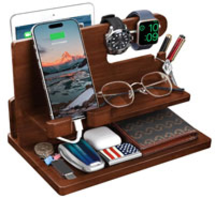 Wood Phone Docking Station - Affiliate 