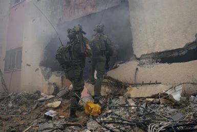 Israel's army said its forces raided a Hamas training facility in Gaza where militants prepared for the October 7 attack
