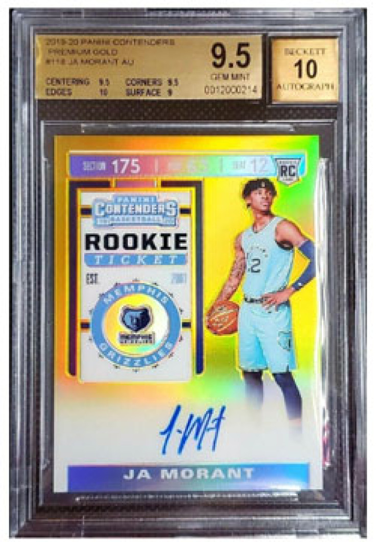 Sports Memorabilia Ja Morant 2019-20 Contenders - Affiliate