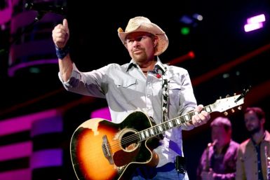 Toby Keith, seen here performing in 2021, was a controversial figure in the United States