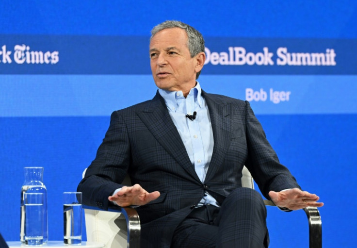 Disney CEO Robert Iger speaks onstage during The New York Times Dealbook Summit 2023