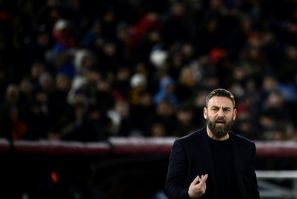 Daniele De Rossi has won all three of his first three matches as Roma coach