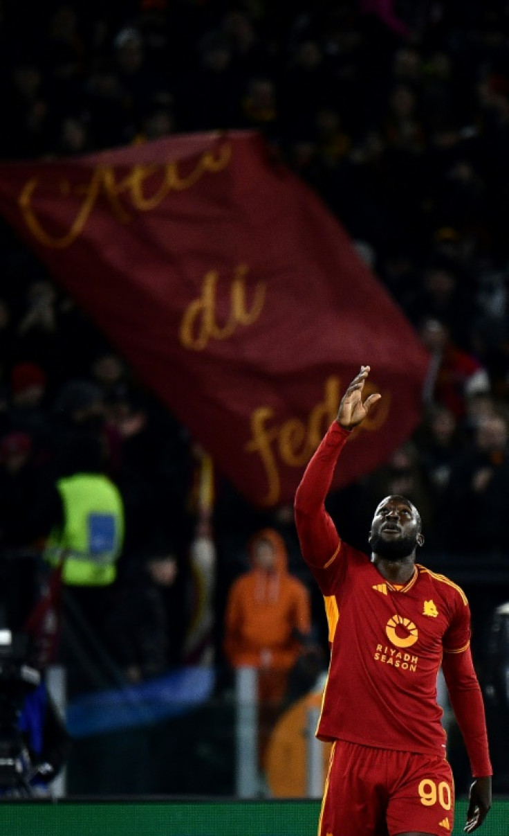 Romelu Lukaku has scored 15 times for Roma this season