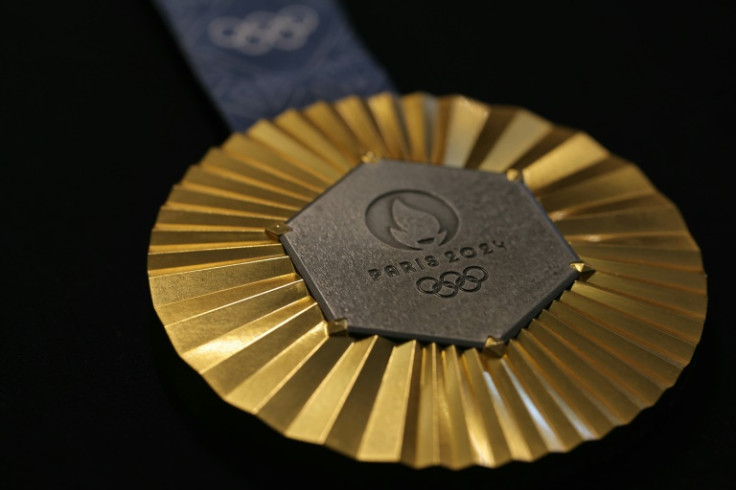 The medals for the 2024 Paris Olympics feature a piece of iron from the original Eiffel Tower in the centre