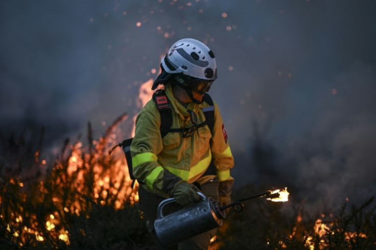 Deliberately burning land prevents fires and increases biodiversity