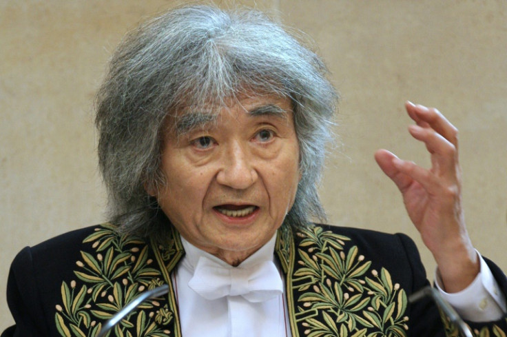 Classical music giant: Japanese conductor Seiji Ozawa led the Boston Symphony Orchestra for three decades