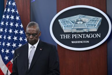 US Defense Secretary Lloyd Austin, seen here in Washington earlier this month, had apologized after keeping his cancer diagnosis secret