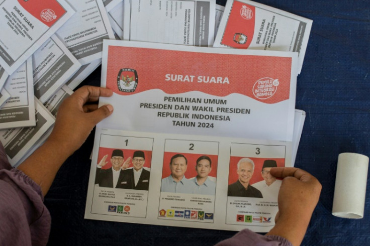 About 205 million Indonesians are registered to vote in the world's third-biggest democracy