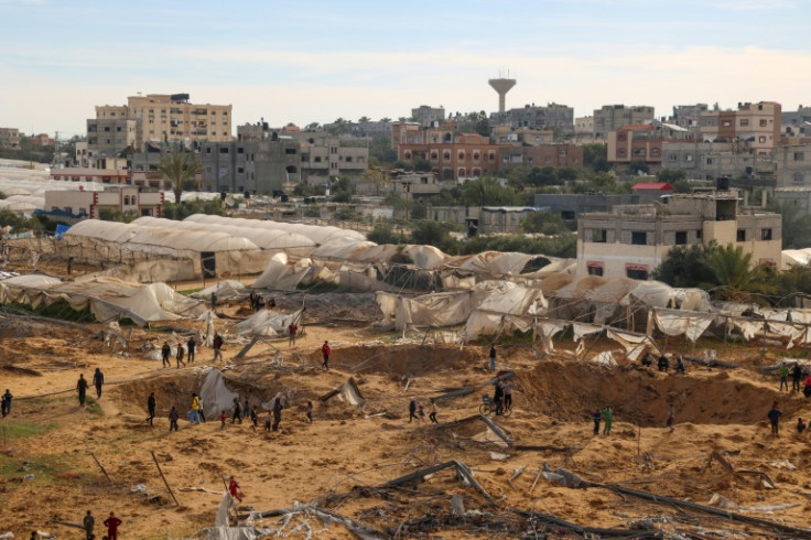 Israel's overnight operation to free hostages left bomb craters and piles of rubble in Rafah