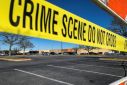Crime scene in US