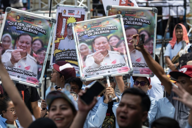 Polls project a majority for Defence Minister Prabowo Subianto to lead the volcano-dotted archipelago