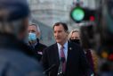 Democrat Tom Suozzi (C) has been elected to replace disgraced Republican congressman George Santos in a suburban New York district, US media projected