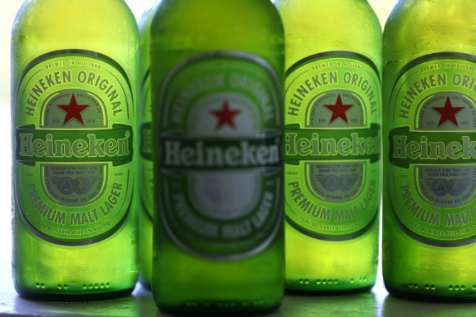 Less Heineken was sold last year