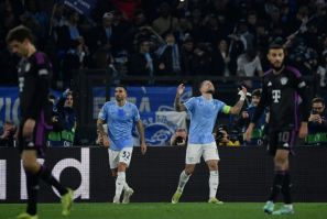Ciro Immobile's winner was his 10th goal of the season for Lazio