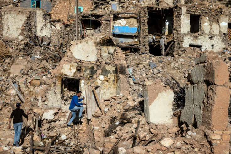 Residents say about 80 people died when an earthquake levelled the impoverished Moroccan mountain village of Douzrou in September, 2023