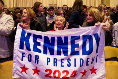 Independent presidential candidate Robert F Kennedy Jr is averaging 17 percent in polling against the two 2024 frontrunners