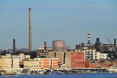The former Ilva steel plant in Taranto is on the edge of bankruptcy, unable to pay its bills