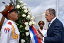 Russian Foreign Minister Serguei Lavrov kicked of a Latin American tour in Cuba