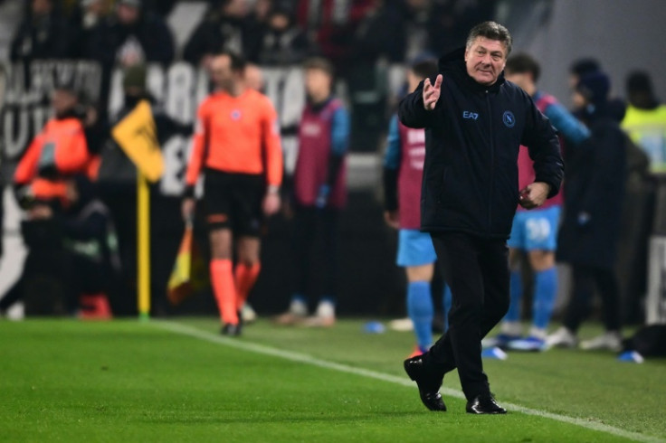 Walter Mazzarri could not turn Napoli's form round