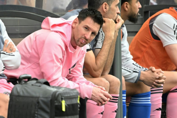 Lionel Messi stayed on the bench throughout Inter Miami's 4-1 win against a Hong Kong select XI on February 4