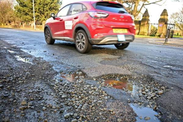 Potholes cost a fortune in repairs and even lives
