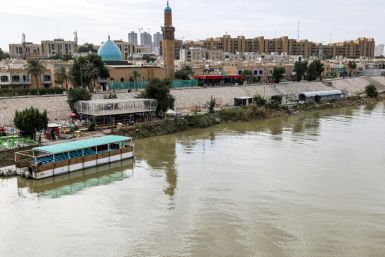 The Tigris river in central Baghdad, one of Iraq's two mighty rivers