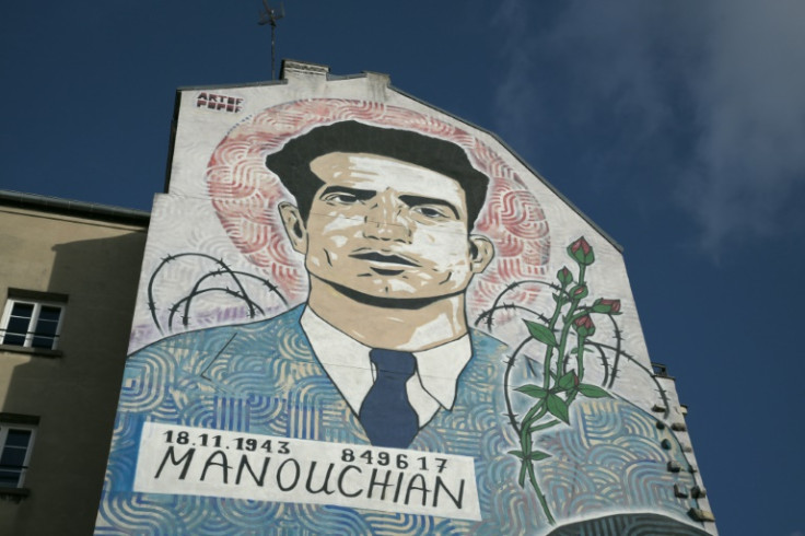 A Paris mural by Artof Popof honours Manouchian