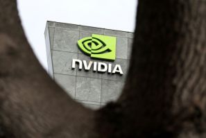 Nvidia was down about 4 percent Tuesday