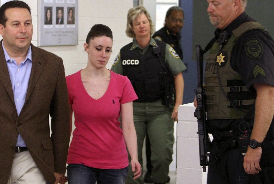 Latest Pictures of Casey Anthony Released from Orange County Jail.