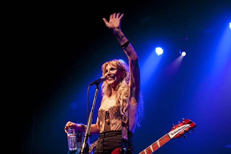 Courtney Love performing in Detroit, 2013