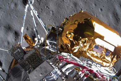 Intuitive Machines said the images captured during the Odysseus lander's descent represent the 'closest observations of any spaceflight mission to the south pole region of the Moon'