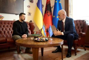 Ukrainian President Volodymyr Zelensky has urged Balkan leader for fresh backing