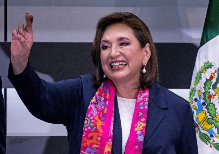 Xochitl Galvez will represent the opposition coalition in Mexico's presidential election