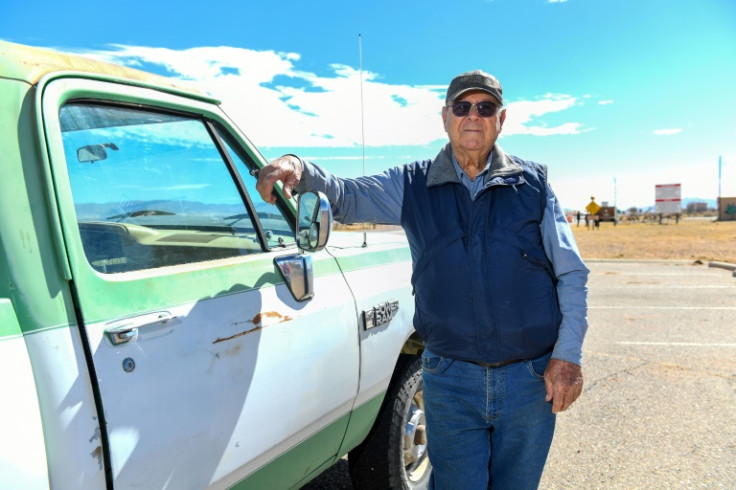 Wesley Burris, 83, was living just 25 miles from the site of the first atomic bomb test in New Mexico