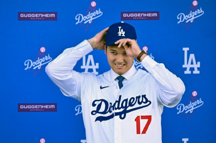 Japanese baseball player Shohei Ohtani joined the Los Angeles Dodgers in December