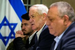 Benny Gantz's visit comes as the United States, Israel's strongest military and diplomatic backer, seeks a new pause in the nearly five-month war between Israel and Hamas