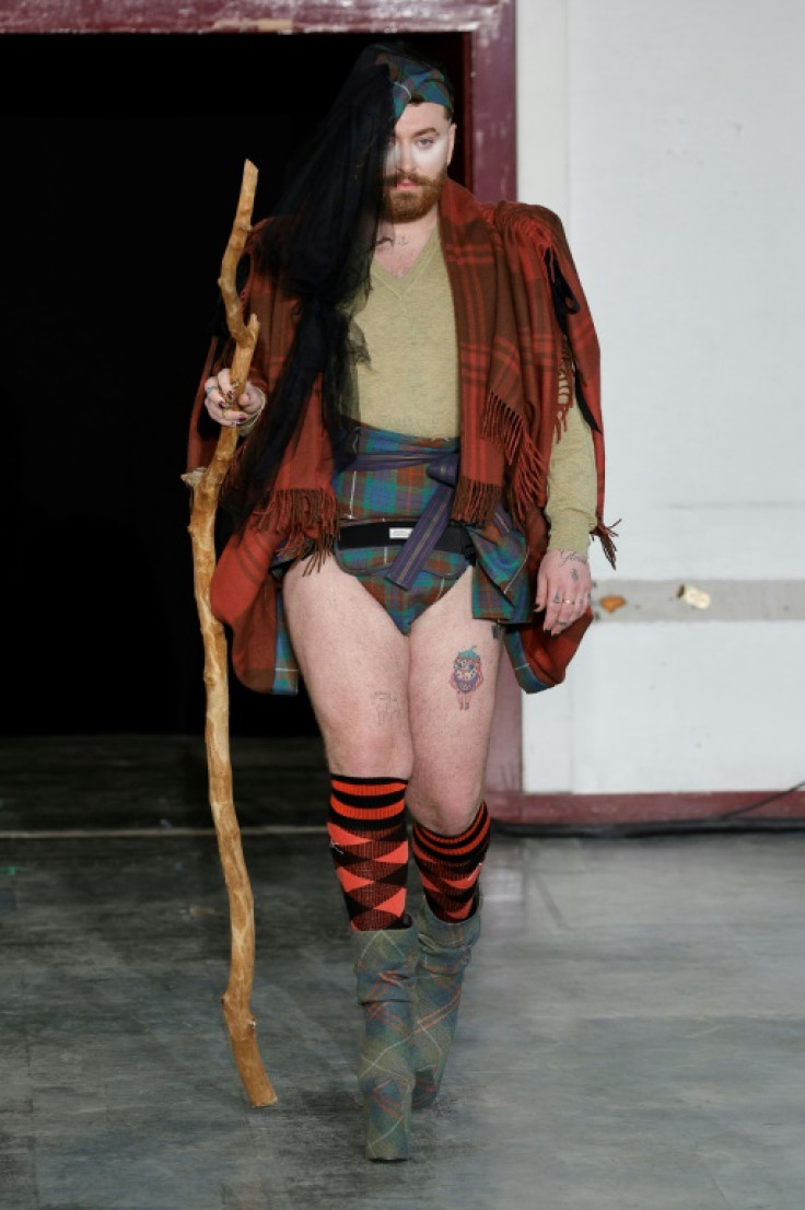 Sam Smith modelled for Vivienne Westwood