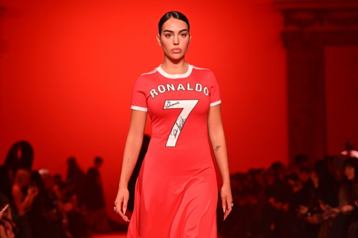 A Ronaldo jersey becomes a dress at Vetements