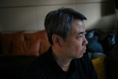 Jiang Hui, whose mother was on board the missing Malaysia Airlines flight MH370, at his home in Beijing
