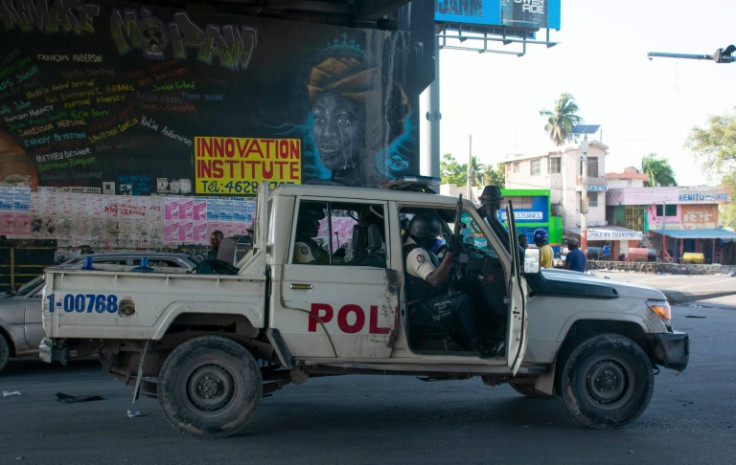 Police in Haiti have been subject to repeated attacks since unrest broke out last week.