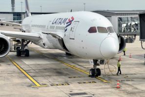 A spokesperson for Chile-based LATAM airlines said 'a technical event during the flight' had 'caused a strong movement'