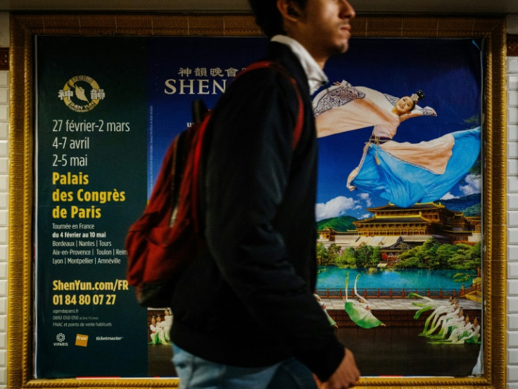 The show promotes the ideas of the Falun Gong movement